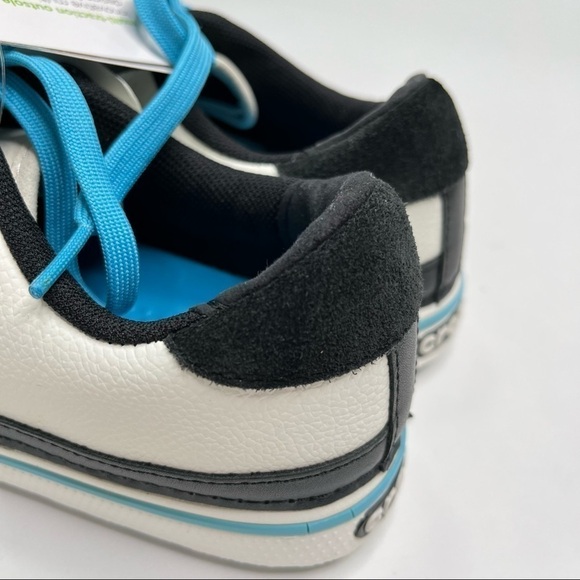 NEW Crocs Golf Bradyn X Hank Haney Kiltie Blue White Laced Spiked Golf Sneakers - Picture 11 of 15